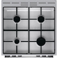 Плита Комбинированная Gorenje GKS6C70XJ нержавеющая сталь (без крышки) реш.сталь