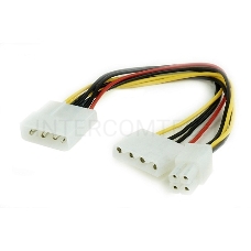 Разветвитель питания Cablexpert CC-PSU-4, Molex->Molex + ATX 4 пин