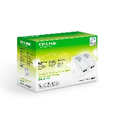 Сетевой адаптер TP-Link TL-PA4020PKIT Сетевое оборудование / PowerLine /  Ethernet adapter / TP-Link / TL-PA4020PKIT / 500Mbps, 2 Ethernet порта, розетка, 2 шт в упаковке, 100Mbps Fast Ethernet, HomePlug AV