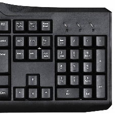 Клавиатура Oklick 170M черный USB