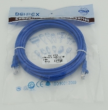 Сетевое оборудование Patchcord molded 5E Copper 5m blue