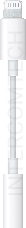 Переходник Apple для iPhone 7/7 Plus, Jack 3.5mm (m) - Lightning, белый MMX62ZM/A