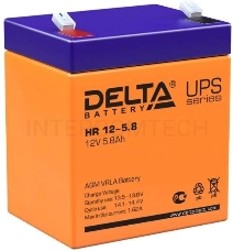 Батарея Delta HR 12-5.8 (12V, 5.8Ah)