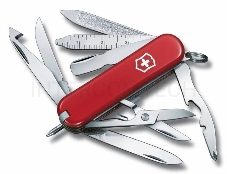 Нож перочинный Victorinox MiniChamp (0.6385) 58мм 17функций красный
