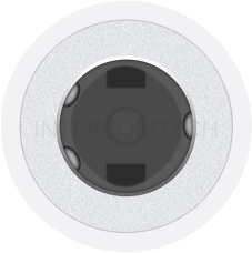 Переходник Apple для iPhone 7/7 Plus, Jack 3.5mm (m) - Lightning, белый MMX62ZM/A