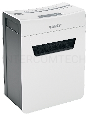 Шредер Leitz IQ PROTECT Premium 4M белый (секр.P-5)/фрагменты/4лист./14лтр./скрепки/скобы