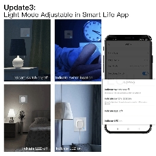 Розетка 1-пост. MOES Smart Socket WK-EU, Wi-Fi, 95-250 В, 16А, встраиваемая IP20, шторки + ЗК, белая