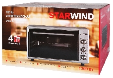 Мини-печь Starwind SMO2021 36л. 1300Вт серый