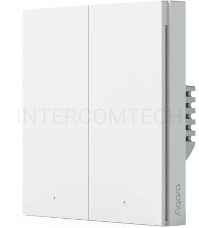 Умный выключатель Aqara Smart wall switch H1 ( with neutral, double rocker) WS-EUK04