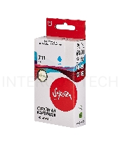 Струйный картридж Sakura CZ130A (№711 Cyan) для HP, голубой, 26 мл.