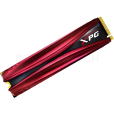 Накопитель M.2 2280 2TB ADATA XPG GAMMIX S11 Pro Client SSD AGAMMIXS11P-2TT-C PCIe Gen3x4 with NVMe, 3350/2900, IOPS 360/360K, MTBF 2M, 3D NAND TLC, 1280TBW, NVMe 1.3, Heat Sink, RTL