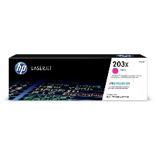 Тонер-картридж HP CF543X (HP 203X) пурпурный для HP LaserJet M254/M280/M281 2500 страниц.