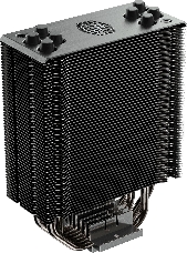 Кулер для процессора Cooler Master CPU Cooler Hyper 212 Black Edition, 650 - 2000 RPM, 180W, Full Socket Support