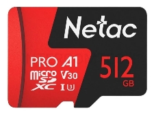 Флеш-накопитель NeTac P500 Extreme Pro MicroSDXC 512GB V30/A1/C10 up to 100MB/s