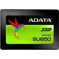 Накопитель SSD ADATA 480GB SU650 TLC 2.5 SATAIII 3D NAND, SLC cach / without 2.5 to 3.5 brackets / blister