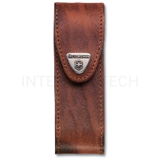 Чехол из нат.кожи Victorinox Leather Belt Pouch (4.0547) коричневый с застежкой на липучке без упаковки