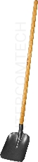 Совковая лопата Зубр ФАВОРИТ Профессионал деревянный черенок, 4-39521_z02