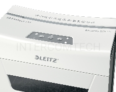 Шредер Leitz IQ PROTECT Premium 4M белый (секр.P-5)/фрагменты/4лист./14лтр./скрепки/скобы