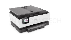 МФУ струйный HP OfficeJet 8023 (1KR64B), принтер/сканер/копир, A4 Duplex WiFi USB RJ-45 черный/белый