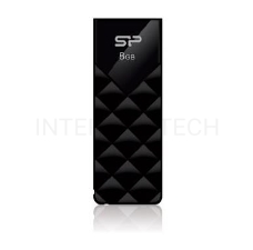 Флеш Диск Silicon Power 8Gb Ultima U03 SP008GBUF2U03V1K USB2.0 черный