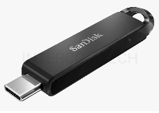 Флеш накопитель 32GB SanDisk CZ460 Ultra Type-C, USB Type-C, Black