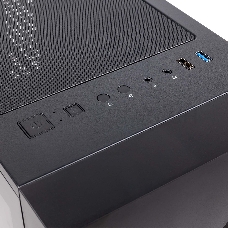 Корпус GameMax Cyclops BR без БП (Midi Tower, ATX, Черно-красн.,1*USB2.0 + 1*USB3.0, 2*120мм)