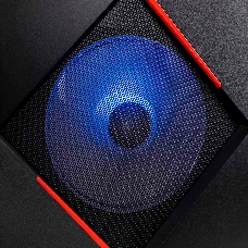 Корпус GameMax Cyclops BR без БП (Midi Tower, ATX, Черно-красн.,1*USB2.0 + 1*USB3.0, 2*120мм)