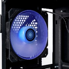Корпус GameMax Cyclops BR без БП (Midi Tower, ATX, Черно-красн.,1*USB2.0 + 1*USB3.0, 2*120мм)