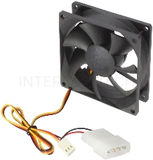 Вентилятор Glacialtech GT ICE 8B 80x80x25mm 3-pin 4-pin (Molex)21dB 68gr Ret