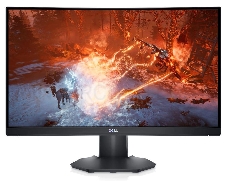 Монитор изогнутый 23.8  DELL S2422HG ,VA,1920x1080 165Hz, 1ms, 350cd/m2, 3000:1, 2*HDMI, DP,Audio line-out, Height adjustable up to 100mm, AMD FreeSync Premium, Curved 1500R, 3Y