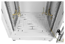 Шкаф телеком. напольный 22U (600x600) дверь металл (ШТК-М-22.6.6-3ААА) (2 коробки)
