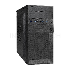 Корпус Minitower ExeGate BAA-105U4-01 (mATX, без БП, 4*USB3.0, HD аудио, черный)