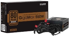 Блок питания Zalman ZM550-GVII, 550W, ATX12V v2.31, EPS, APFC, 12cm Fan, 80+ Bronze, Retail