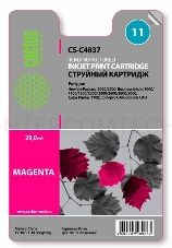 Картридж струйный Cactus CS-C4837 пурпурный для №11 HP 2000/2500/1000/1100/1200 (29ml)