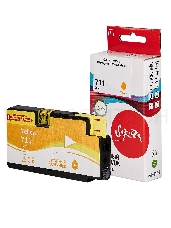 Струйный картридж Sakura CZ132A (№711 Yellow) для HP, желтый, 26 мл.