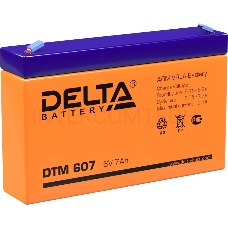 Батарея Delta DTM 607 (6V, 7Ah)