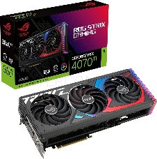 Видеокарта Asus ROG-STRIX-RTX4070TI-12G-GAMING 12288Mb 192 GDDR6X 2610/21000 HDMIx2 DPx3 HDCP Ret
