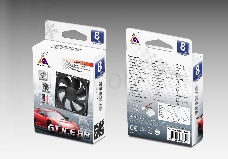 Вентилятор Glacialtech GT ICE 8B 80x80x25mm 3-pin 4-pin (Molex)21dB 68gr Ret