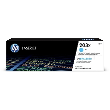 Тонер-картридж HP CF541X (HP 203X) голубой для HP LaserJet M254/M280/M281 2500 страниц.