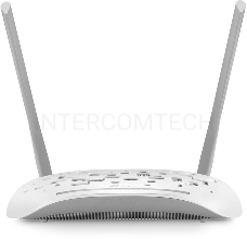 Сетевое оборудование TP-Link SOHO TD-W8961N(RU) 300 Мбит/с, 2T2R, ADSL2/ADSL+, Annex A, 4 порта 100 Мбит/с