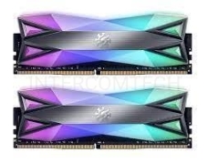 Модуль памяти 16GB ADATA DDR4 3200 DIMM XPG SPECTRIX D60G RGB Grey Gaming Memory AX4U32008G16A-DT60 Non-ECC, CL16, 1.35V, Heat Shield, Kit (2x8GB), RTL