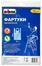 Фартук Unibob однораз. белый (упак.:20шт) (70947)