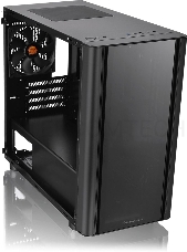 Корпус Thermaltake V150 TG CA-1R1-00S1WN-00 Black/Win/SPCC/Tempered Glass*2/ 120mm Standard Fan*1