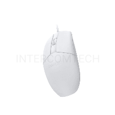 Мышь проводная Dareu LM103 White (белый), DPI 1200, размер 118x61x38мм, 1,58м