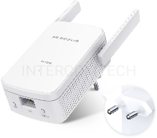 Комплект гигабитных Wi-Fi адаптеров Mercusys Powerline AV1000 Powerline kit with 300Mbps Wi-Fi, plug and play, up to 300 meters over an existing electrical circuit, the kit includes a MP510 and a MP500.