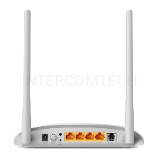 Сетевое оборудование TP-Link SOHO TD-W8961N(RU) 300 Мбит/с, 2T2R, ADSL2/ADSL+, Annex A, 4 порта 100 Мбит/с