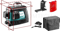 Лазерный нивелир Kraftool 34640-2 ll-3d-2 360 градусов 20м / 70м детектор