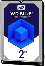 Жёсткий диск WD Blue™ WD20SPZX 2ТБ 2,5 5400RPM 128MB (SATA-III) Mobile