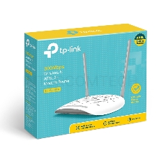 Сетевое оборудование TP-Link SOHO TD-W8961N(RU) 300 Мбит/с, 2T2R, ADSL2/ADSL+, Annex A, 4 порта 100 Мбит/с
