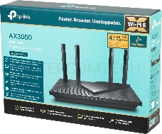 Роутер беспроводной TP-Link Archer AX55 AX3000 10/100/1000BASE-TX черный